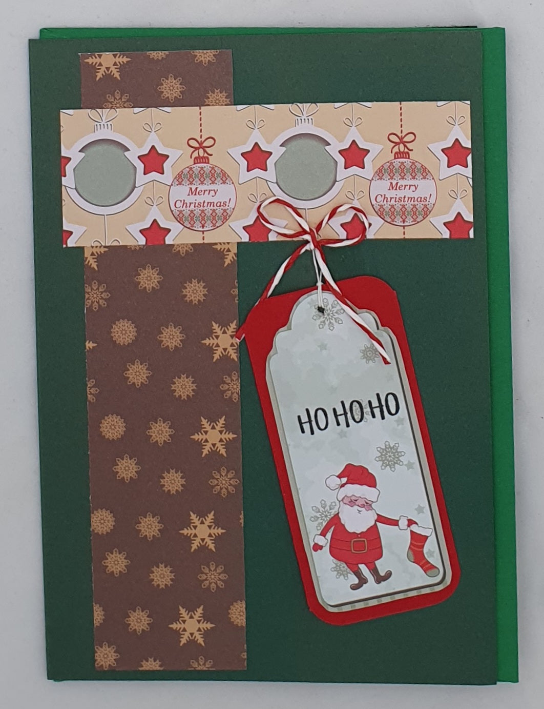 Christmas Cards Bold Colour Vintage - set of 8 cards with envelopes