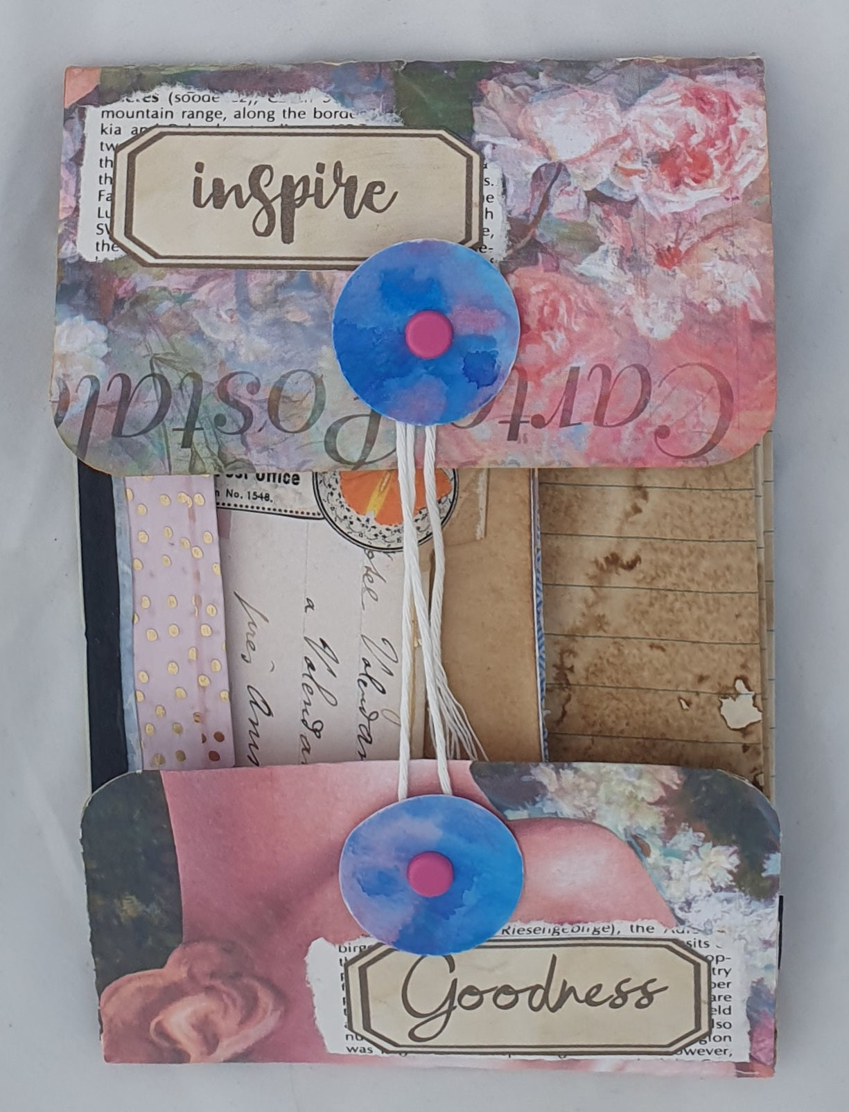Small Junk Policy Envelope Collage Journal