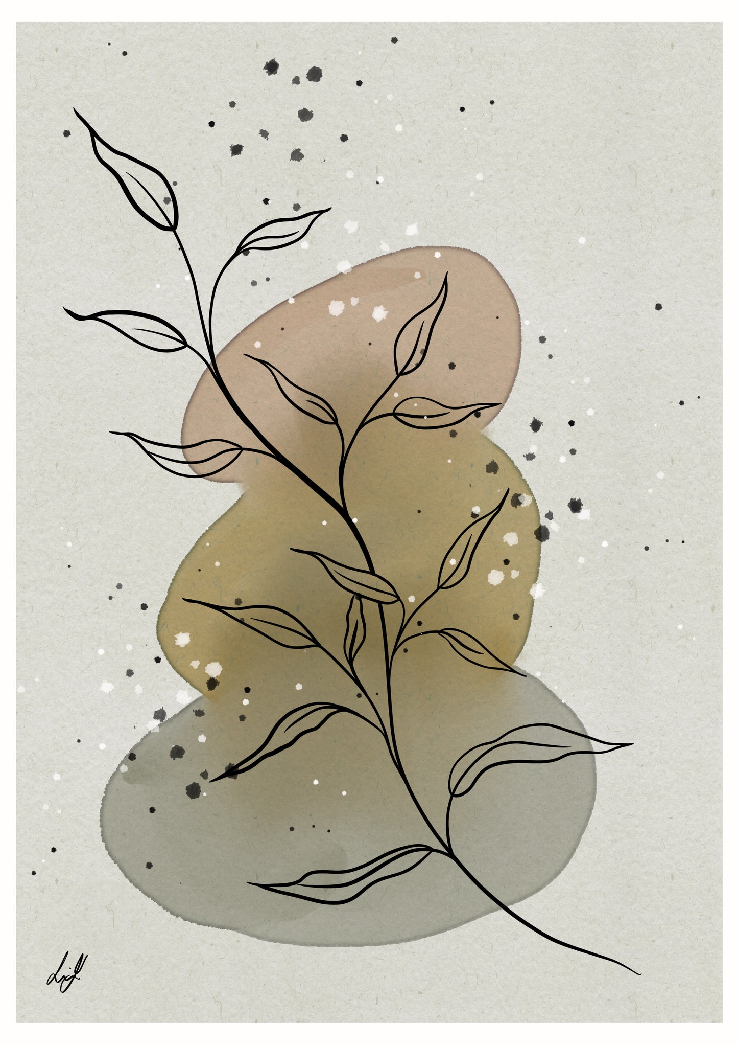 3 in the Minimalist Botanical Collection
