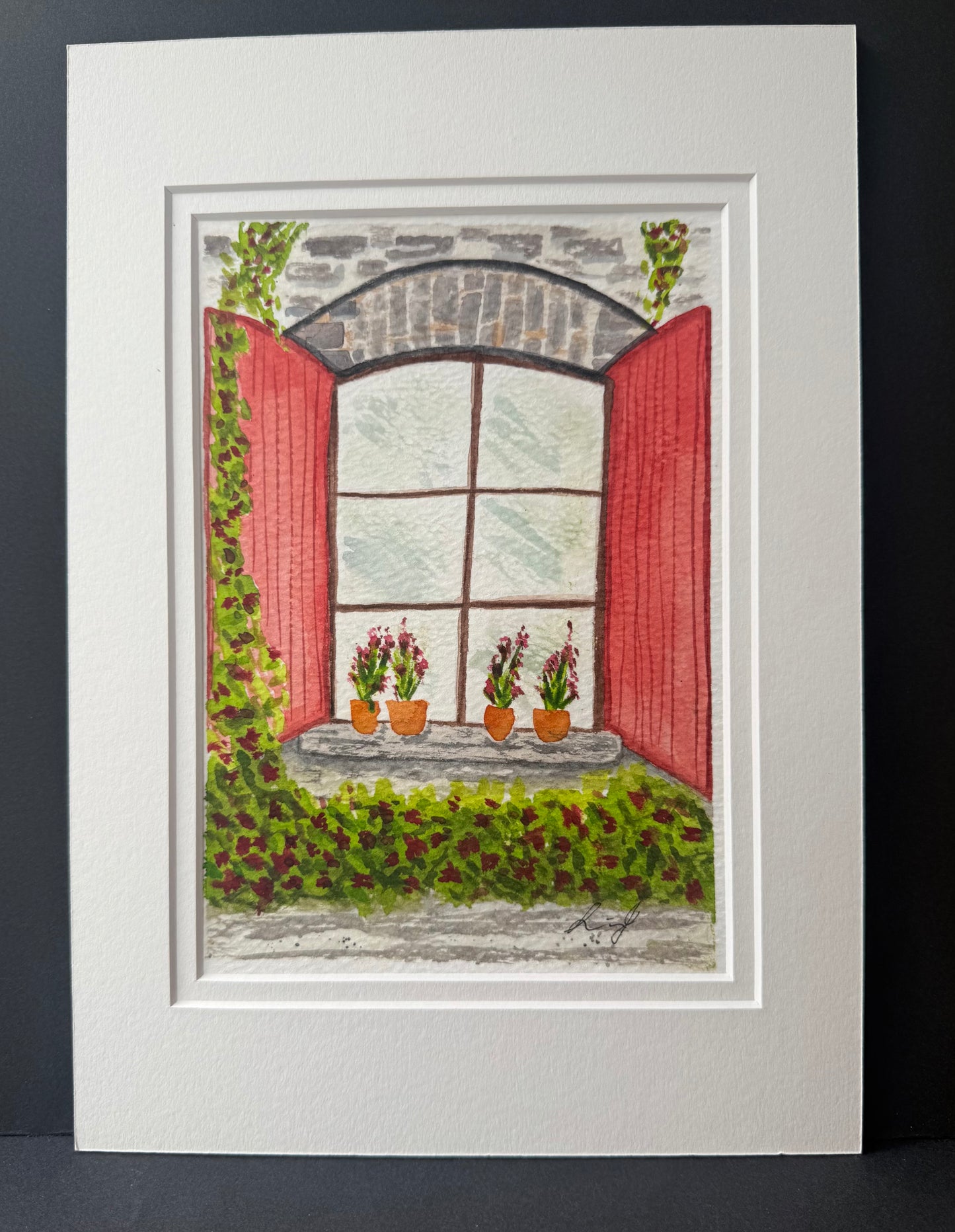 Morning Light - Watercolour Windows Series (1 of 3)