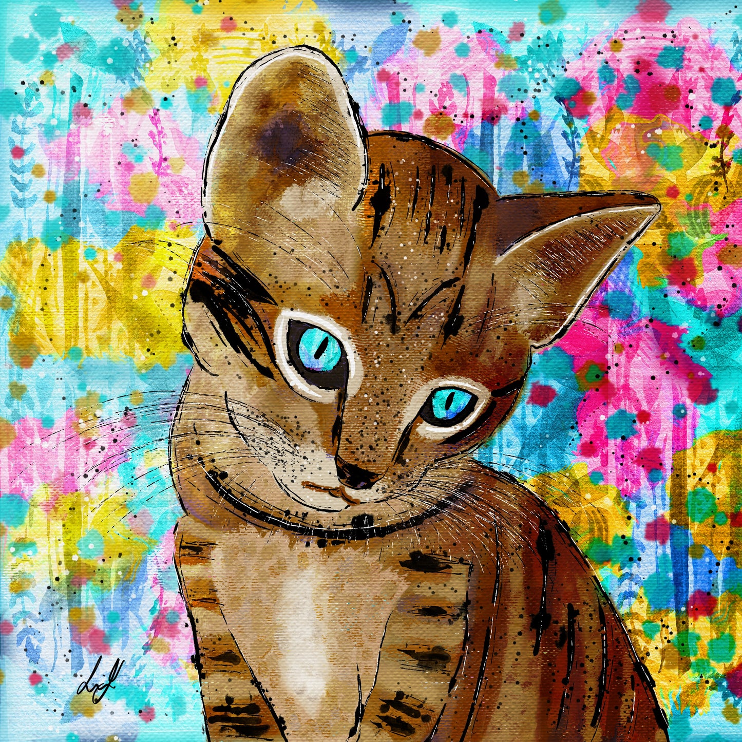 Kitty - Colourful Creatures Collection
