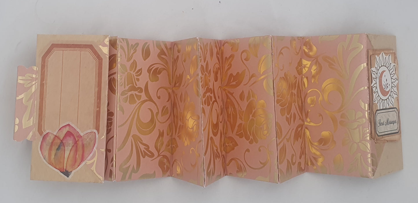 Secret Messages Accordion Book