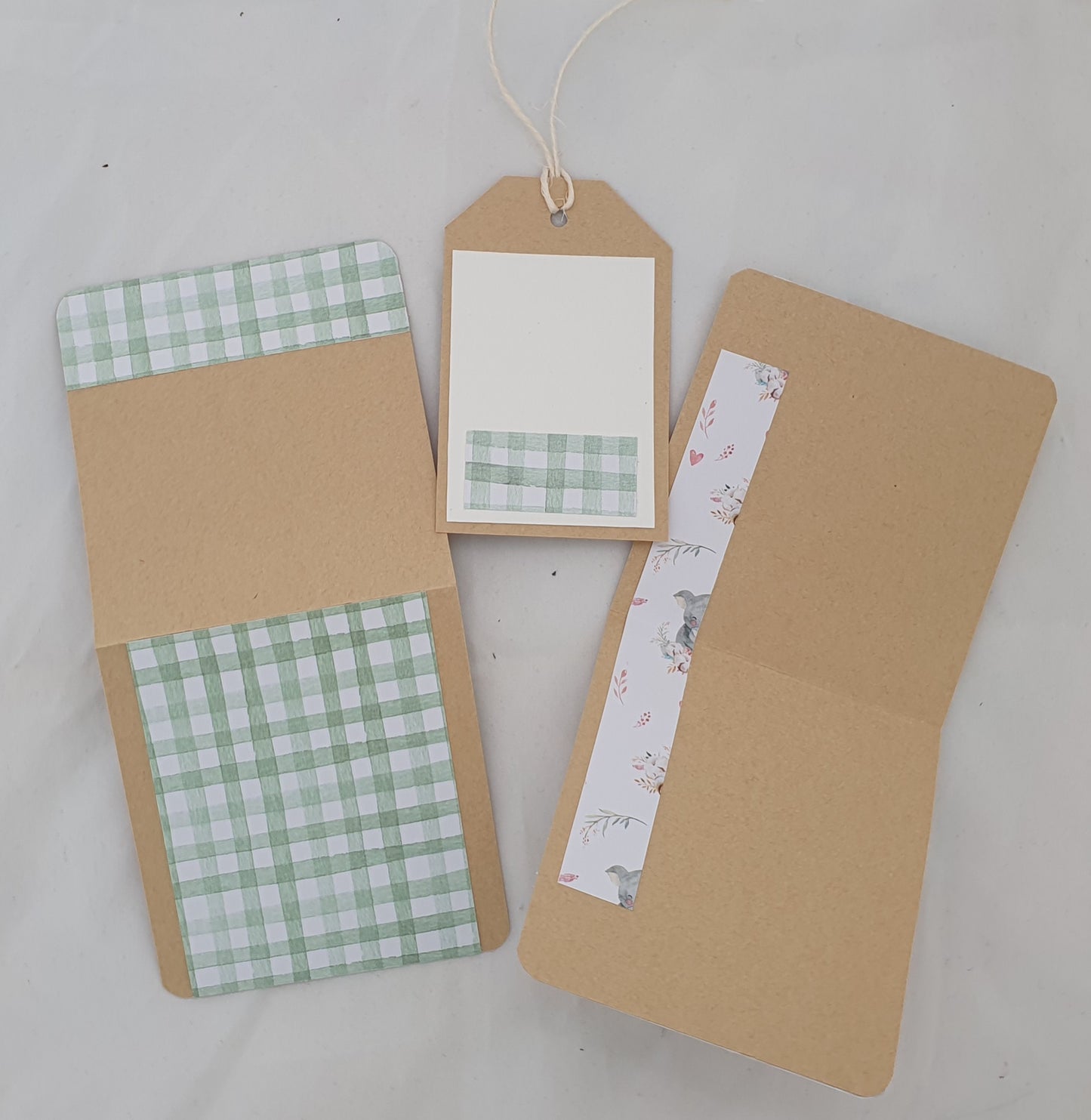 Baby Card Photo Album Gift Set with Gift Tag