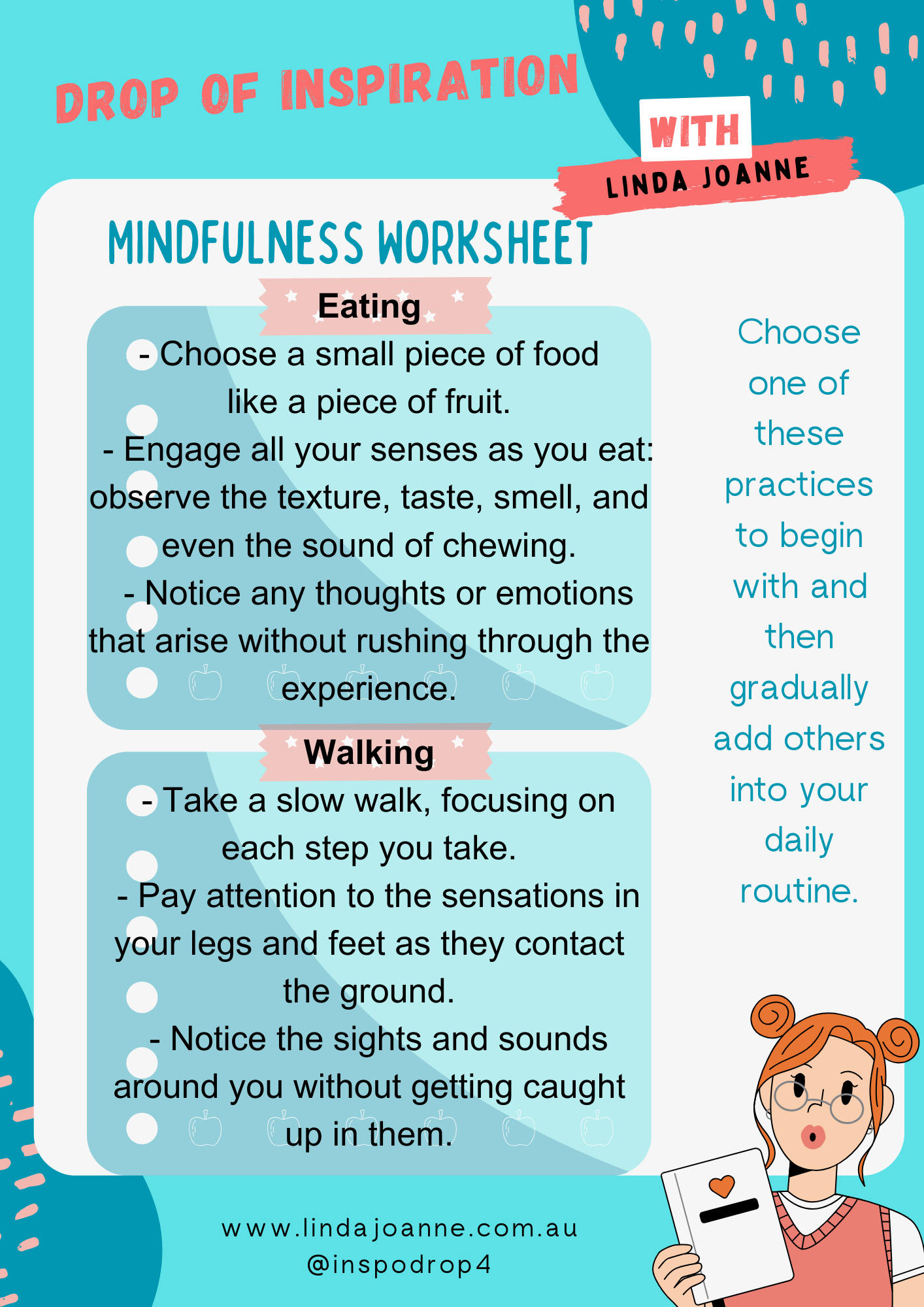 Freebie - Mindfulness Worksheet