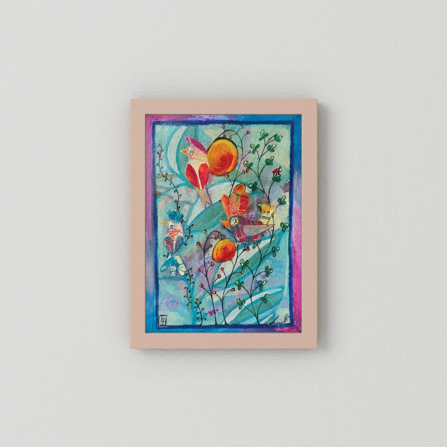 Observant Refrain - The Bloom of the Song Birds Collection (1 of 8) - Fine Art Paper Print