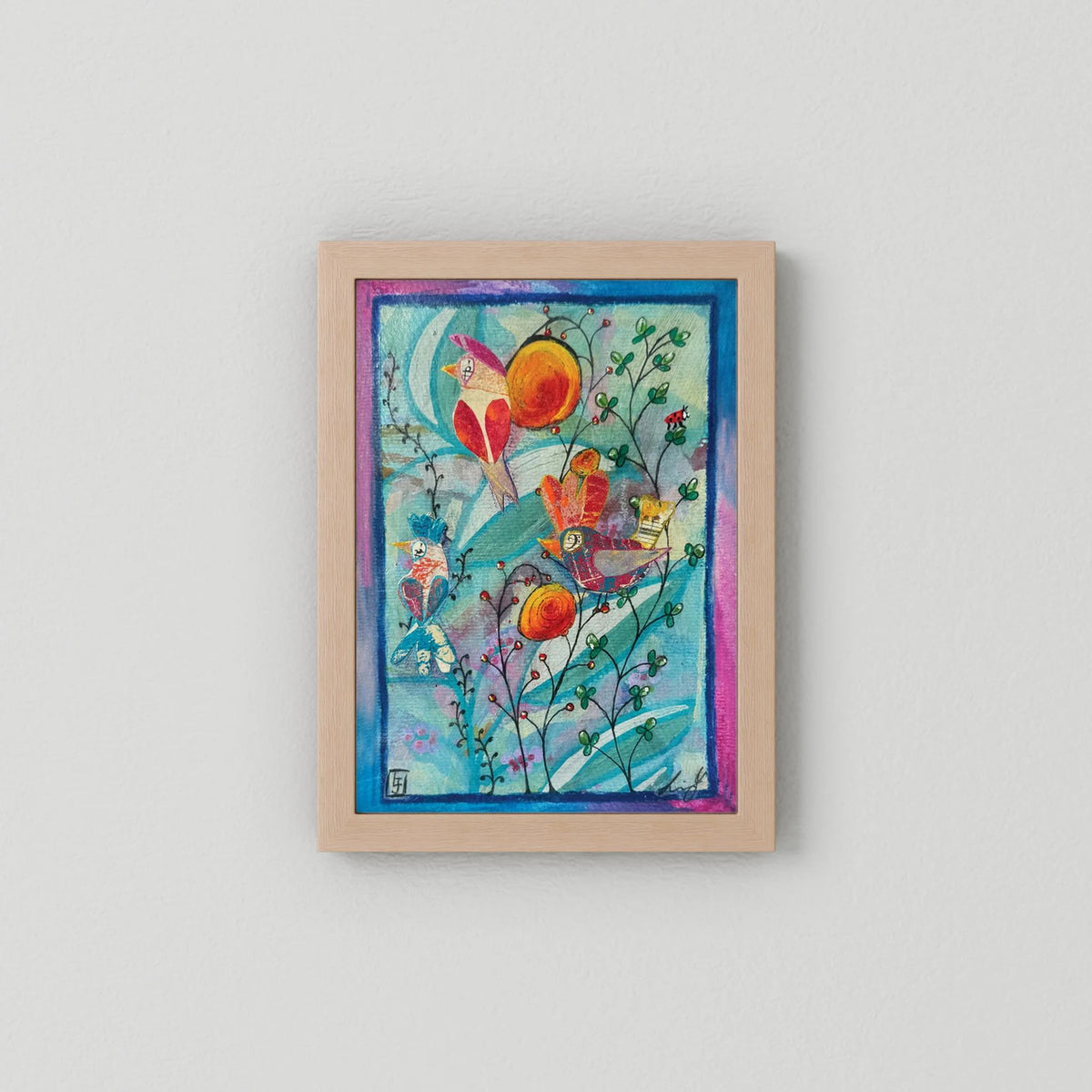 Observant Refrain - The Bloom of the Song Birds Collection (1 of 8) - Fine Art Paper Print